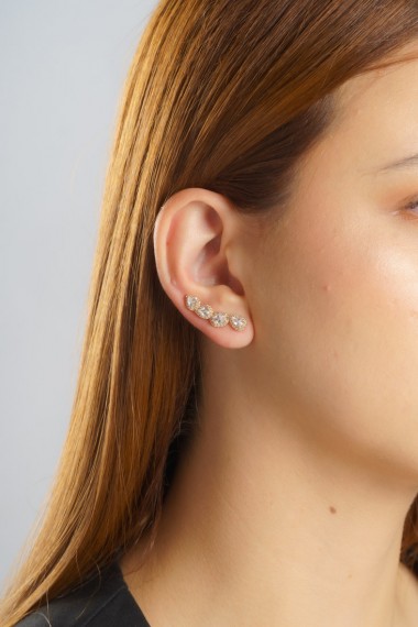 Aretas con circones en gota...