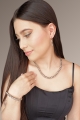 Set Perlas Plateadas: Gargantilla, pulsera y aretes