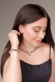 Set balines y corazón: Gargantilla, pulsera y aretes