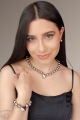 Set balines y corazón: Gargantilla, pulsera y aretes