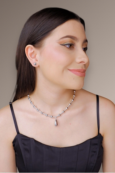 Juego Gota Plateado
