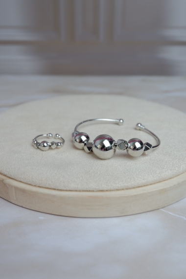 Set Aro + anillo balines maxi