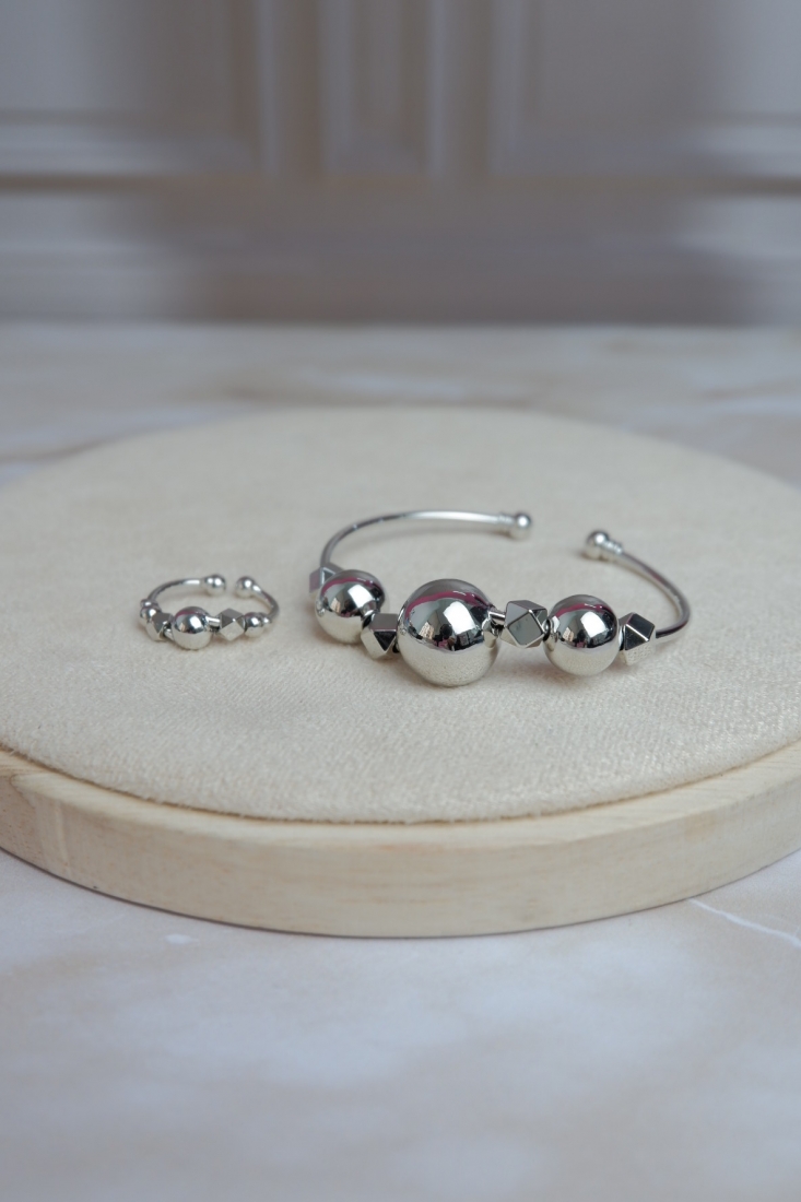 Set Aro + anillo balines maxi