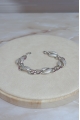 Pulsera eslabones chunky incrustada