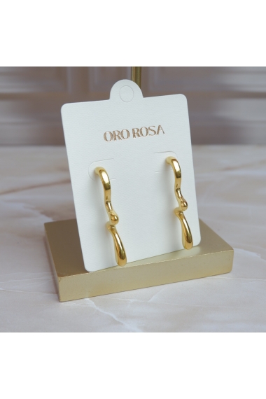 Aretes caida gota diluida