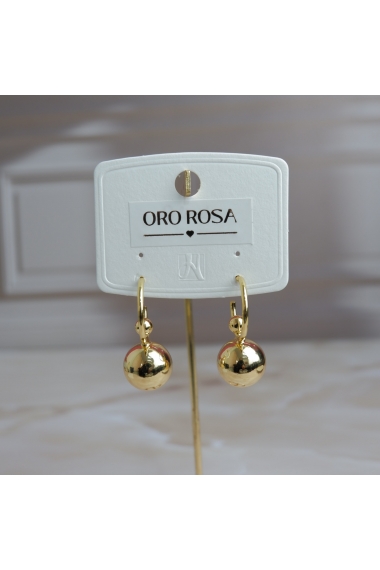 Aretes esfera colgante